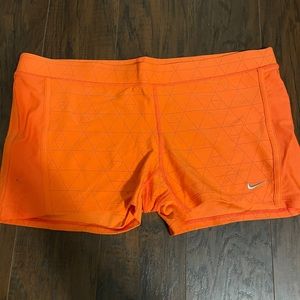 Nike Pro Dri-Fit Shorts Orange XL